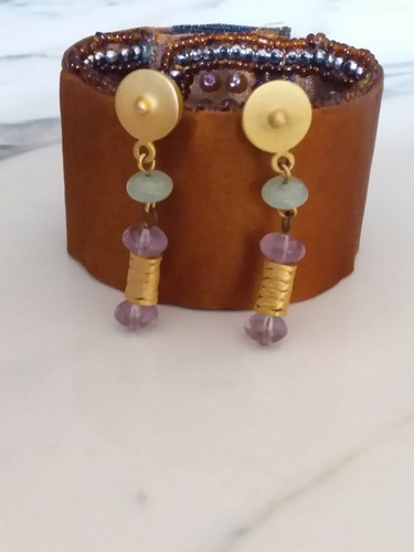 Orecchini con cristalli - , e