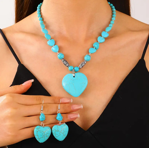 Collana girocollo cuore donna - cuore,