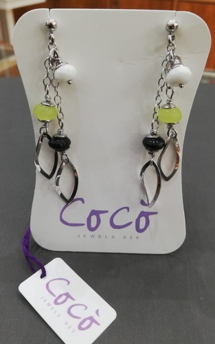Orecchini coco argento 925 - orecchini,
