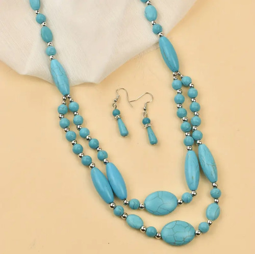 Collana donna pietre - , dure