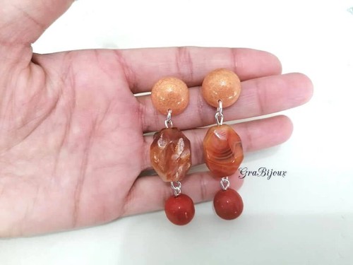 Orecchini pendenti base - ,