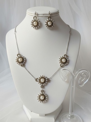 Set collana vintage vittoriana - set,