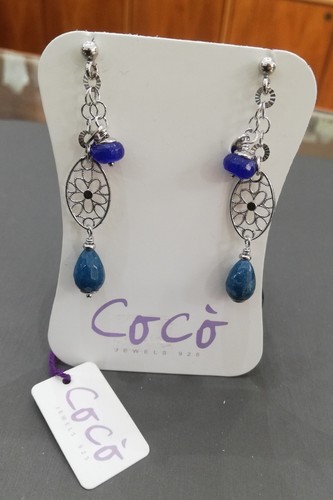 Orecchini coco argento a925 - orecchini,