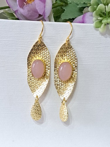Orecchini dorati art deco - art,