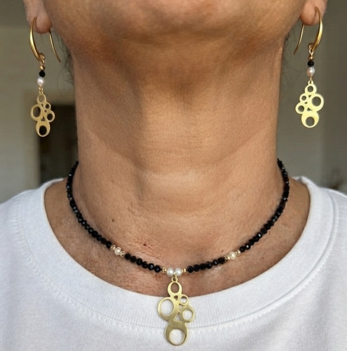 Collana donna orecchini in - donna,